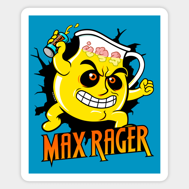 Max Rager Magnet by wloem